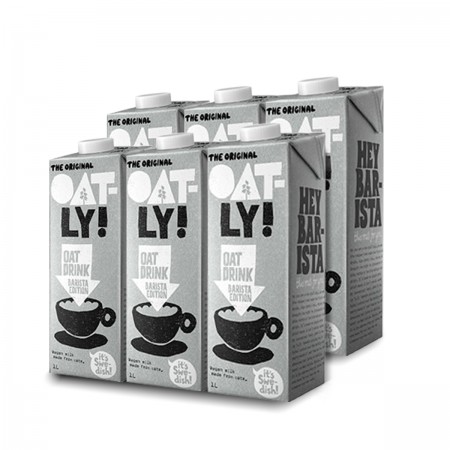 【瑞典 OATLY  】咖啡師燕麥奶1000ml*2箱 (更優惠!! $1999)